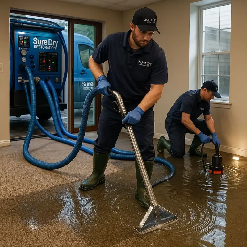Water Extraction and Removal process in Russell County, AL